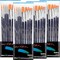 Paint Brush Set, 40 Pcs Round Pointed Tip, Small Nylon Hair Brushes for Acrylic, Oil and Gouache,Body, Face Nail Art and Rock Painting, Perfect for Kids & Adult